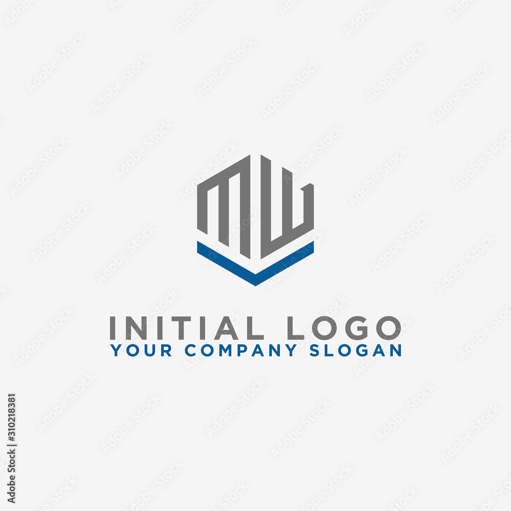 Inspiring logo designs for companies from the initial letters of the MW logo icon. -Vectors Inspiring logo designs for companies from the initial letters of the MW logo icon. -Vectors