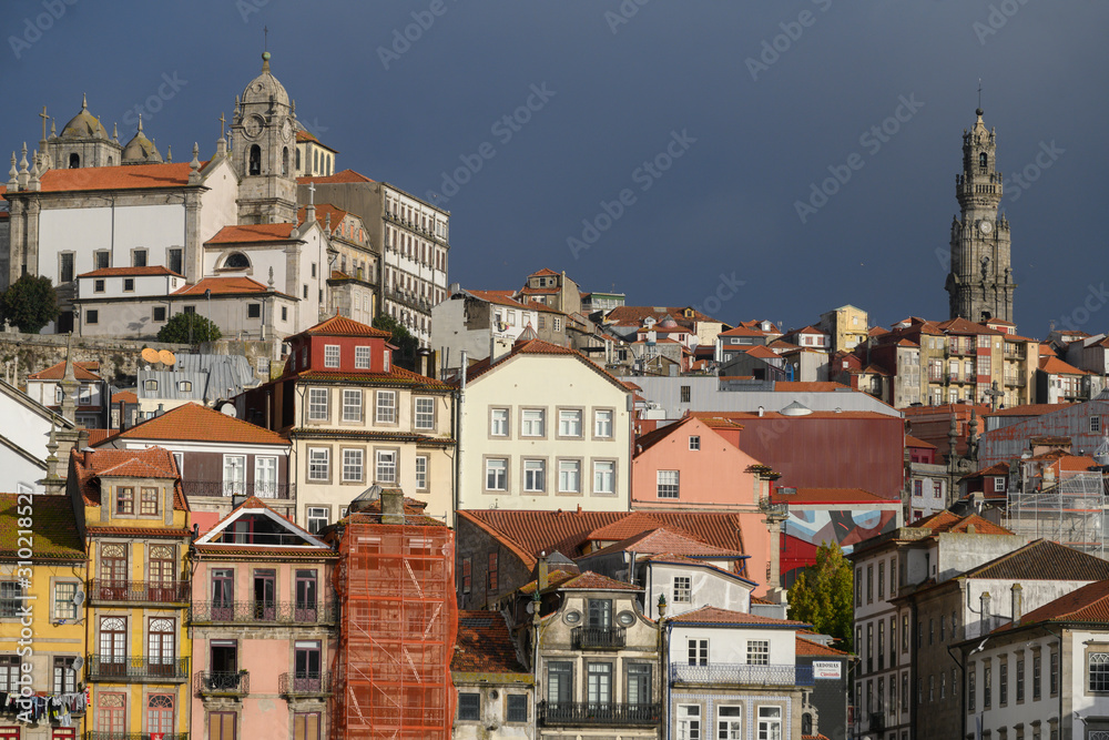 Buildings in a city, Santa Marinha, Ribeira De Pena, Porto, Portugal