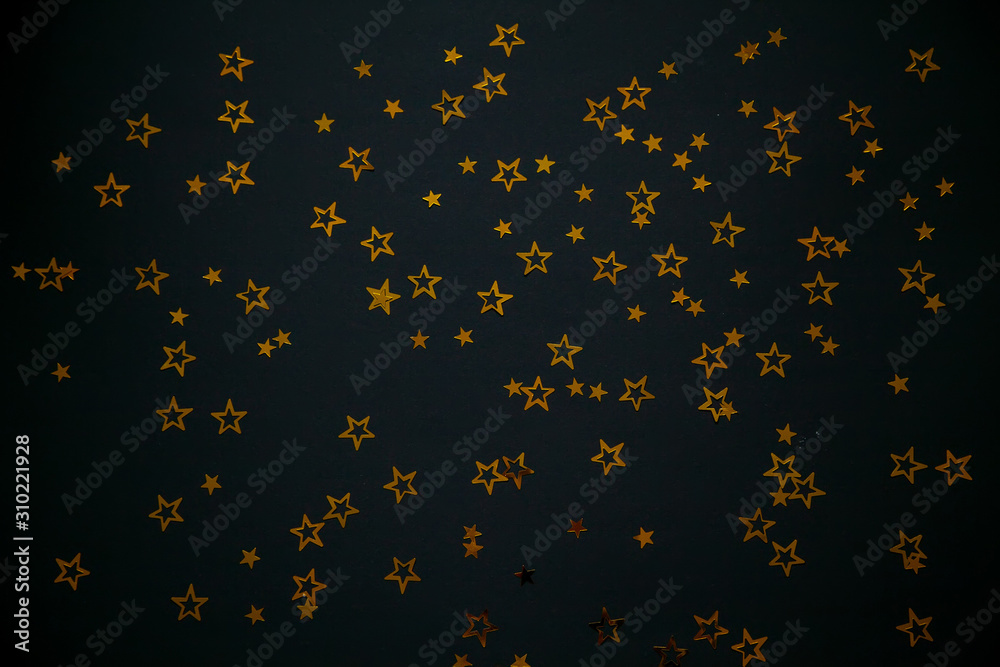 golden stars on a black background golden stars on a black background
