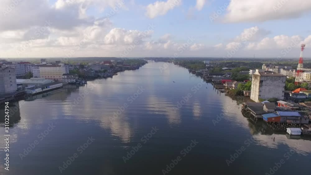 view of the city pakpangang thailand view of the city pakpangang thailand