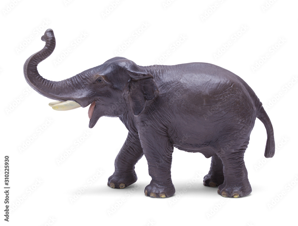 Obraz premium Toy Elephant Side View