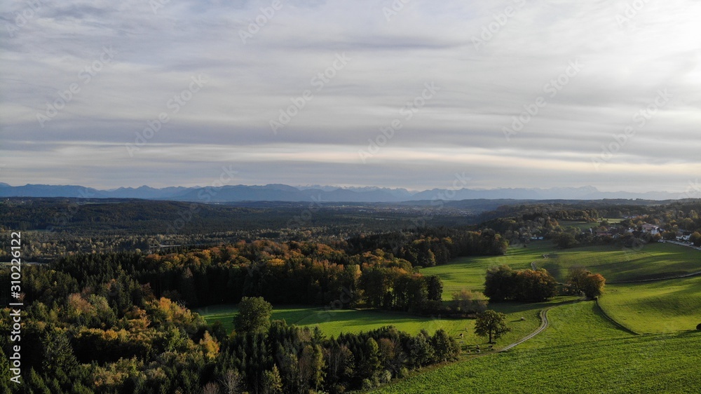 Fototapeta premium created by dji camera