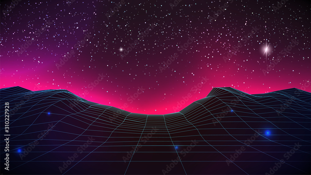 Hình nền Synthwave Horizon sẽ đưa bạn trở lại thập niên 80 với âm nhạc synthwave sôi động và màu sắc rực rỡ. Hãy chiêm ngưỡng những chạm khắc tuyệt đẹp trong hình nền này!