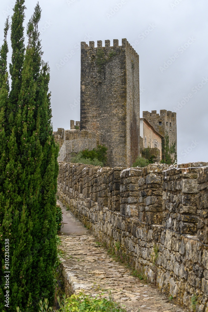 Φωτογραφία View of Castle of Obidos, Obidos, Leiria District, Portugal