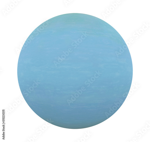 Photo Planet Uranus Isolated