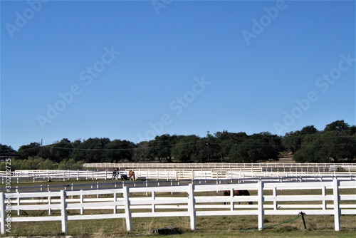 fence and blue sky