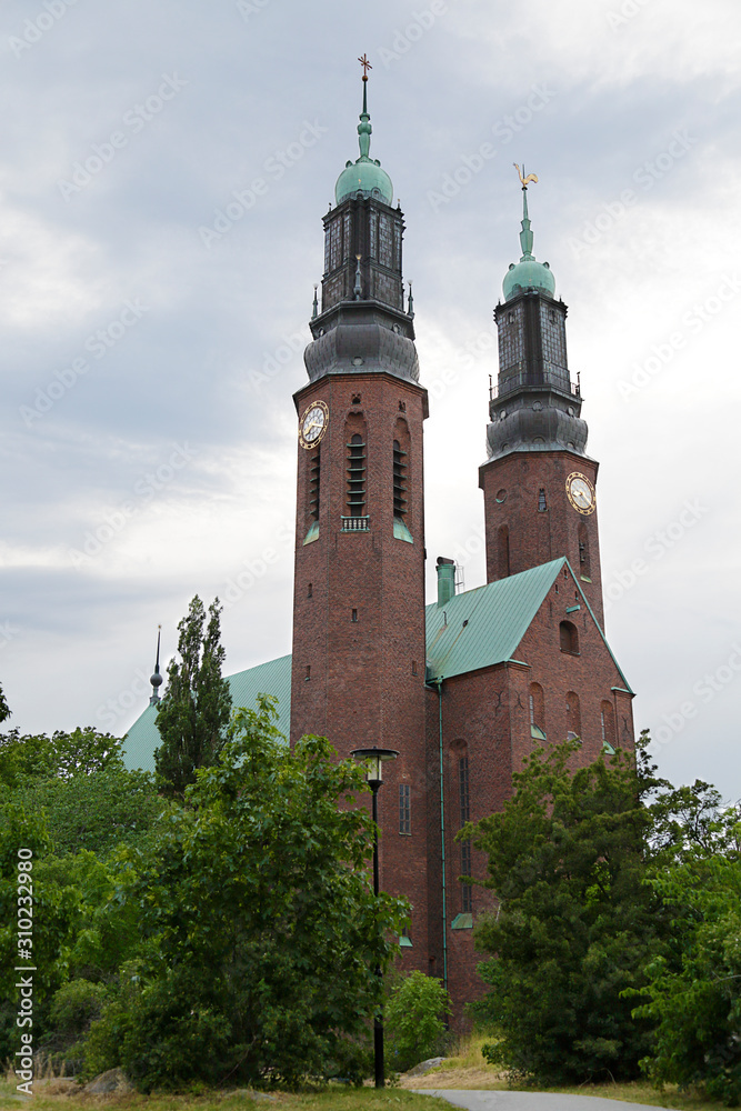Hogalid Church located in the Sodermalm district of Stockholm, Sweden Hogalid Church located in the Sodermalm district of Stockholm, Sweden