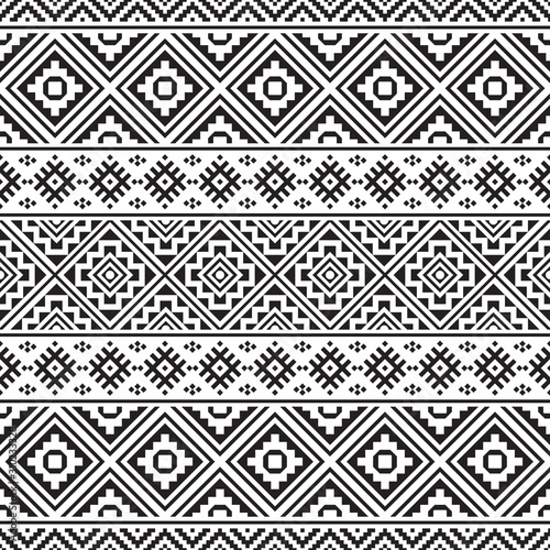 Moroccan Vector seamless pattern, abstract geometric background illustration, fabric textile pattern