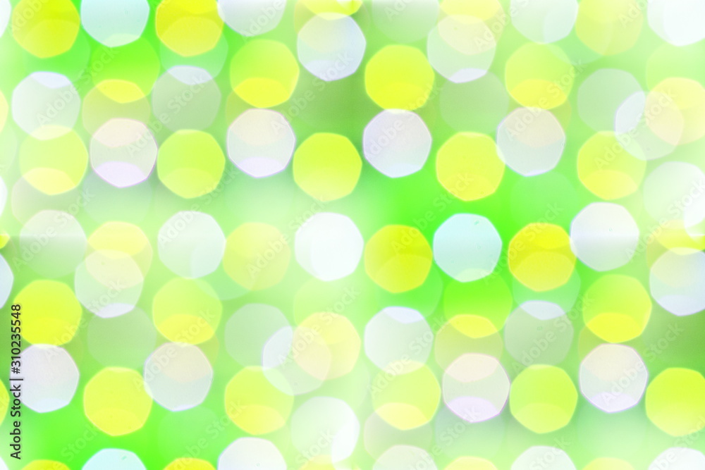 Blurred yellow green Bokeh lights in the party as the abstract texture and background, Bokeh Christmas glitter lights Blurred yellow green Bokeh lights in the party as the abstract texture and background, Bokeh Christmas glitter lights