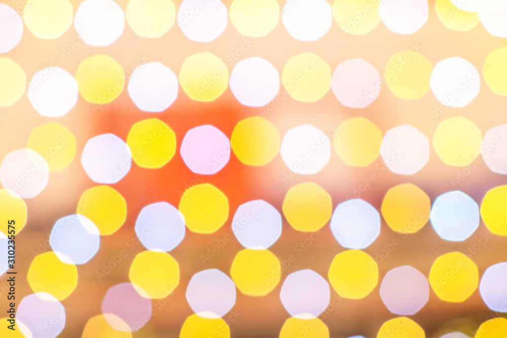 Blurred yellow and white Bokeh lights in the party as the abstract texture and background, Bokeh glitter color lights Blurred yellow and white Bokeh lights in the party as the abstract texture and background, Bokeh glitter color lights