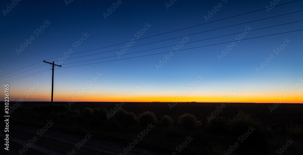 Dawn on the Great Plains