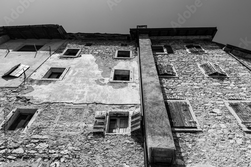 The village of Casso in the Cellina valley photo