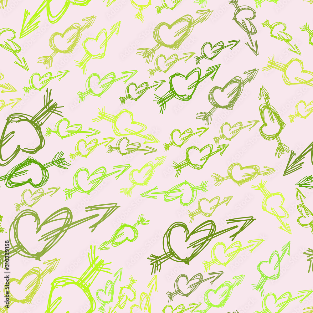 Seamless vector artwork, abstract hand drawn love for valentine day. Illustration, background, festival & festive. Seamless vector artwork, abstract hand drawn love for valentine day. Illustration, background, festival & festive.