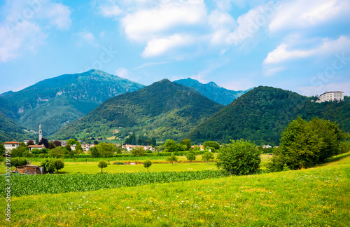 The  land of Valdobbiaadene and Conegliano