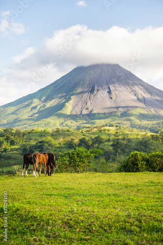 Volcan El Arenal en Costa Rica