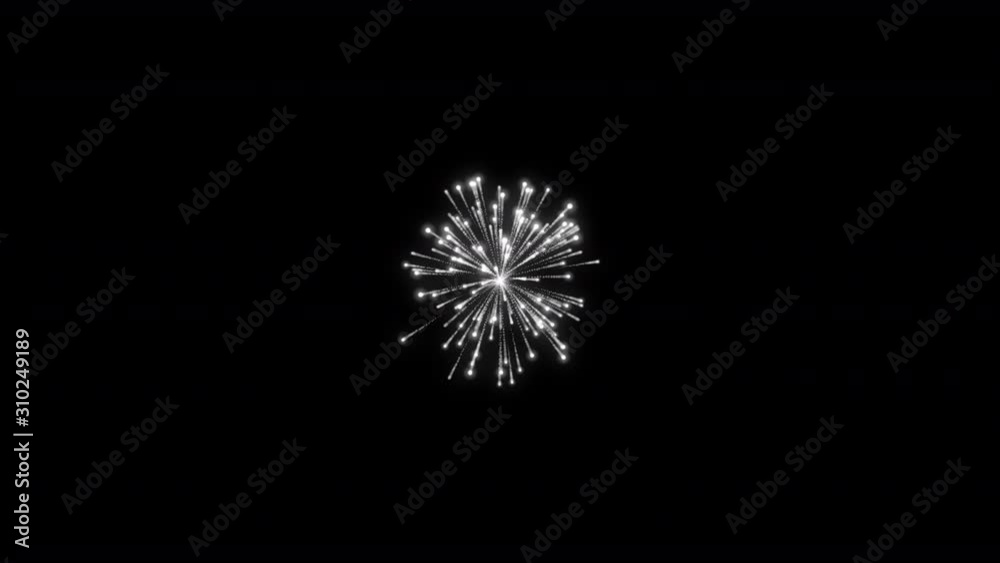 Blue Fireworks with Alpha Channel(Transparent Background) 4k 30 Fps Blue Fireworks with Alpha Channel(Transparent Background) 4k 30 Fps