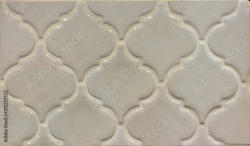 white arabesque tile tiles cracked graphic interior ceramic shiny background
