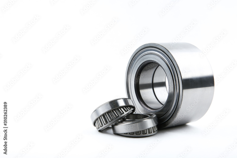 different bearings on a white background different bearings on a white background