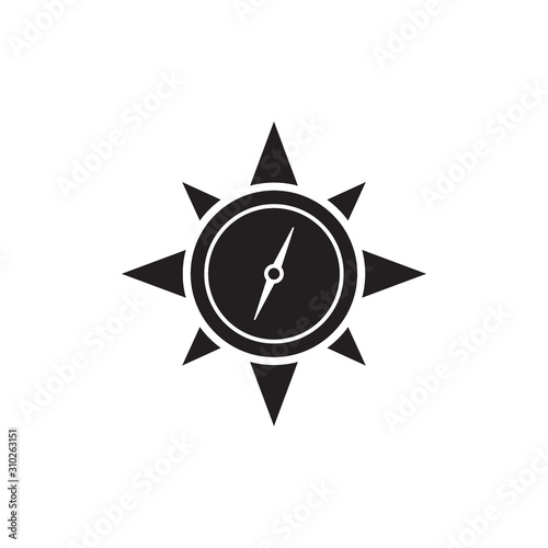 Astro vecto icon, kompas, sun, moon, ufo