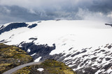 Blick vom Berg Dalsnibba in Norwegen