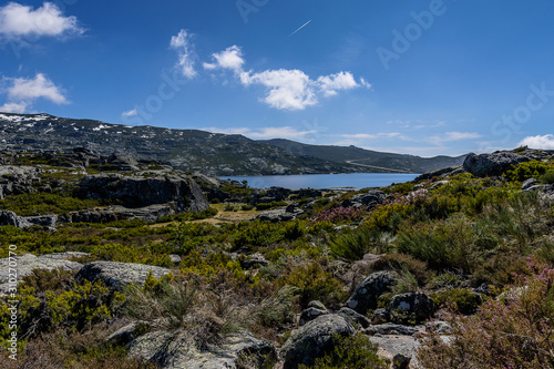 View of the Serra da Estrela, in Portugal