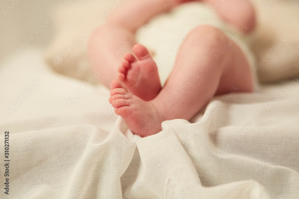 Newborn feet. Close up picture. Studio shot. Newborn feet. Close up picture. Studio shot.