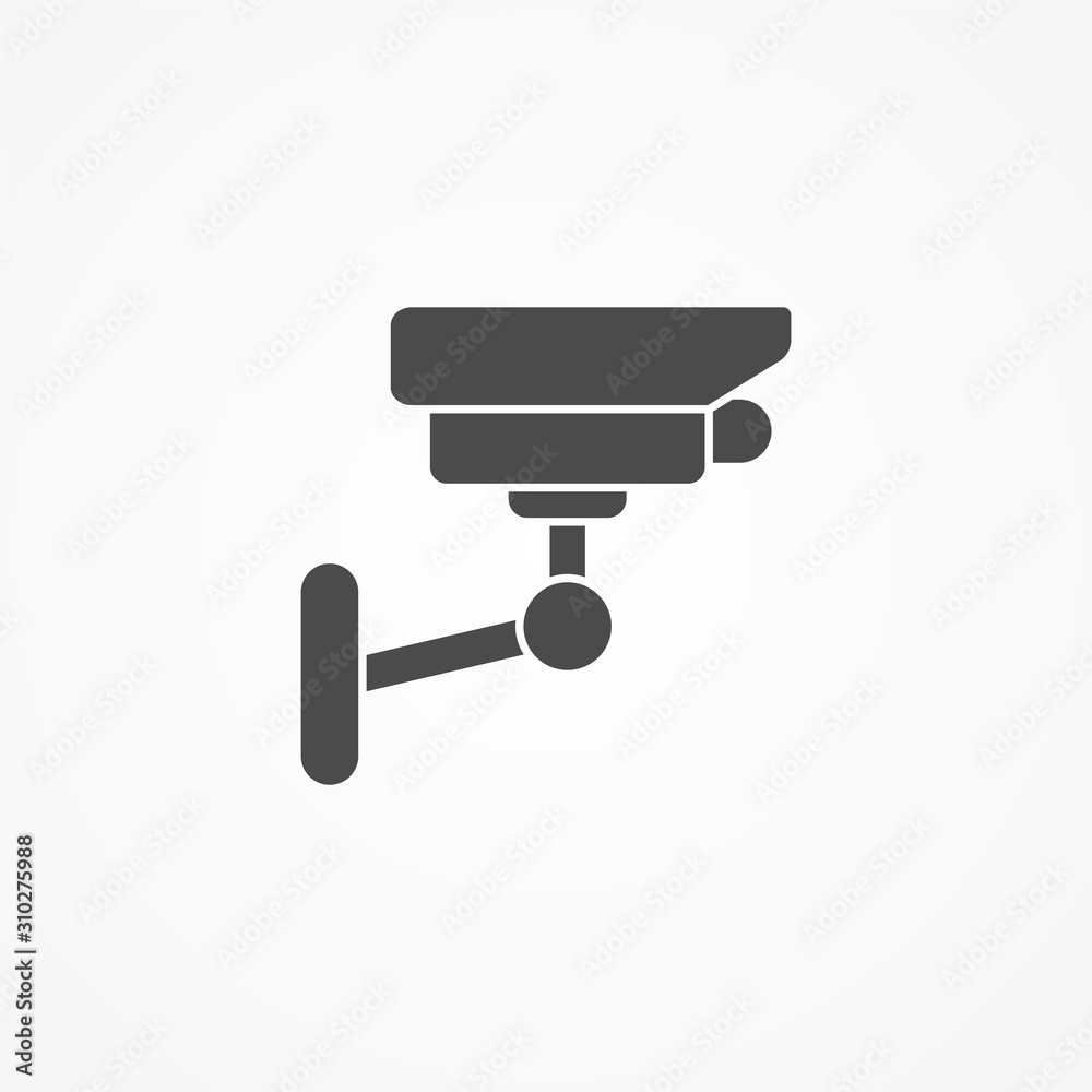 Security camera vector icon sign symbol Security camera vector icon sign symbol