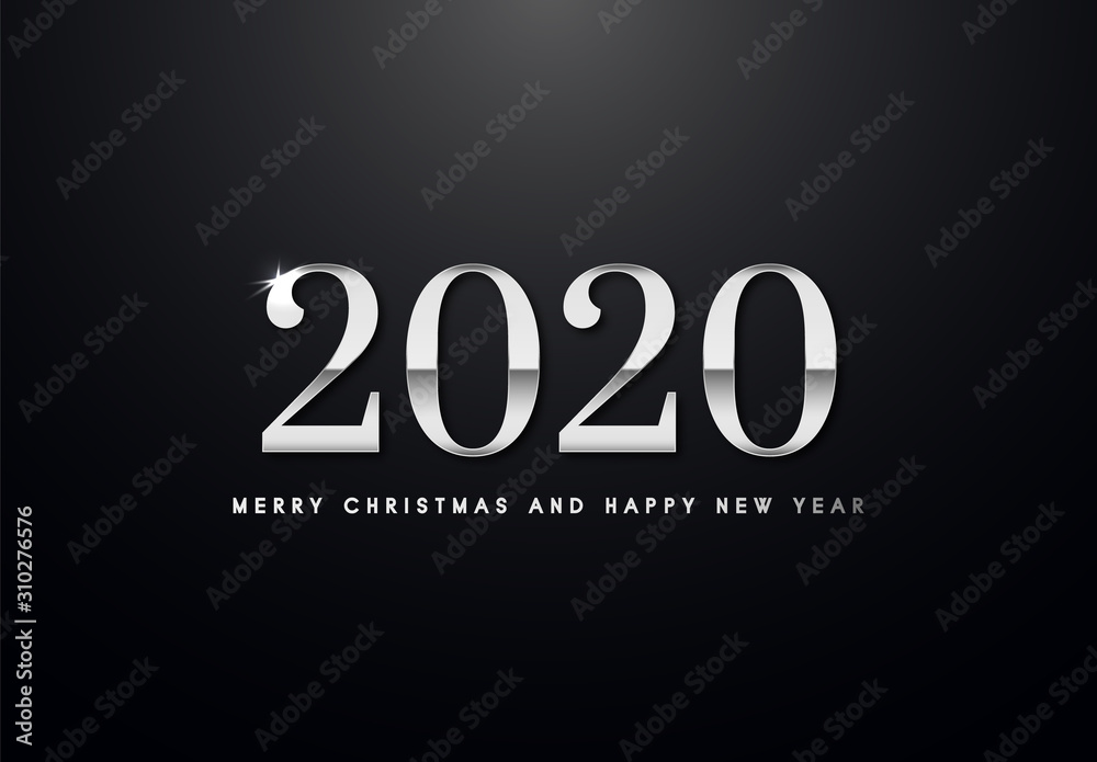 Merry Christmas and Happy New Year Backgorund