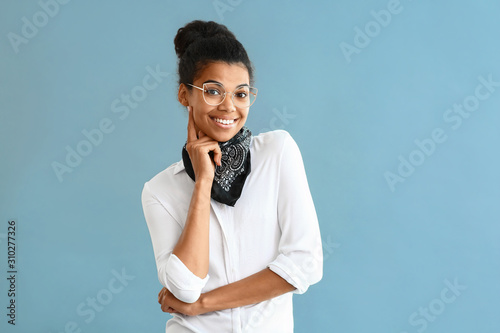 Beautiful African-American ...