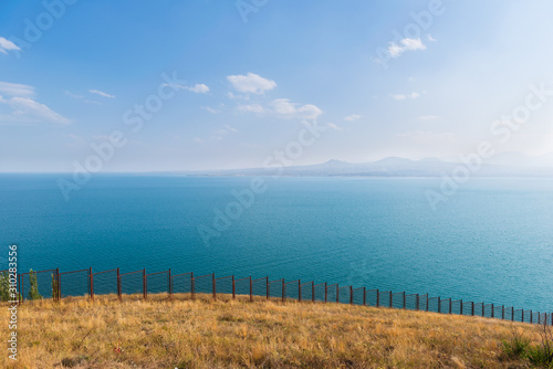 Amazing view of Lake Sevan  Armenia