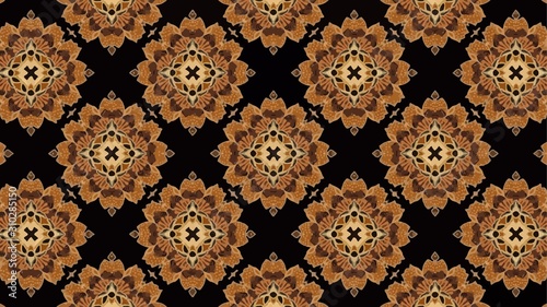 Vector Background of Batik Pattern , Batik Indonesian is a technique of wax-resist dyeing applied to whole cloth, or cloth made using this technique originated from Indonesia