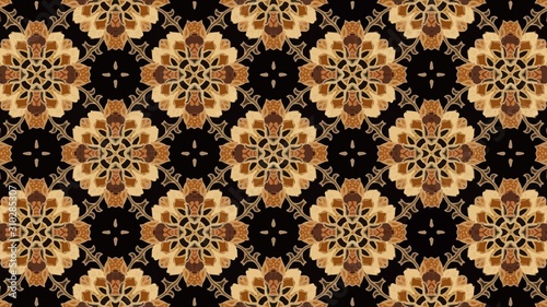 Vector Background of Batik Pattern , Batik Indonesian is a technique of wax-resist dyeing applied to whole cloth, or cloth made using this technique originated from Indonesia
