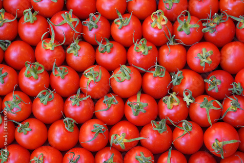 fresh red tomatoes for food texture  © Andrii