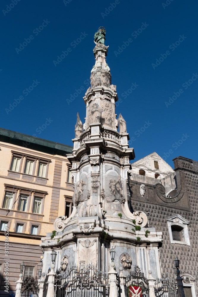 Obelisco di Piazza del Gesù Nuovo - Napoli - Campania - Italia
