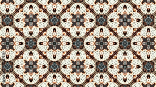 Vector Background of Batik Pattern , Batik Indonesian is a technique of wax-resist dyeing applied to whole cloth, or cloth made using this technique originated from Indonesia