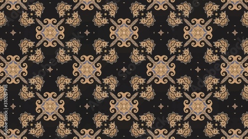 Vector Background of Batik Pattern , Batik Indonesian is a technique of wax-resist dyeing applied to whole cloth, or cloth made using this technique originated from Indonesia