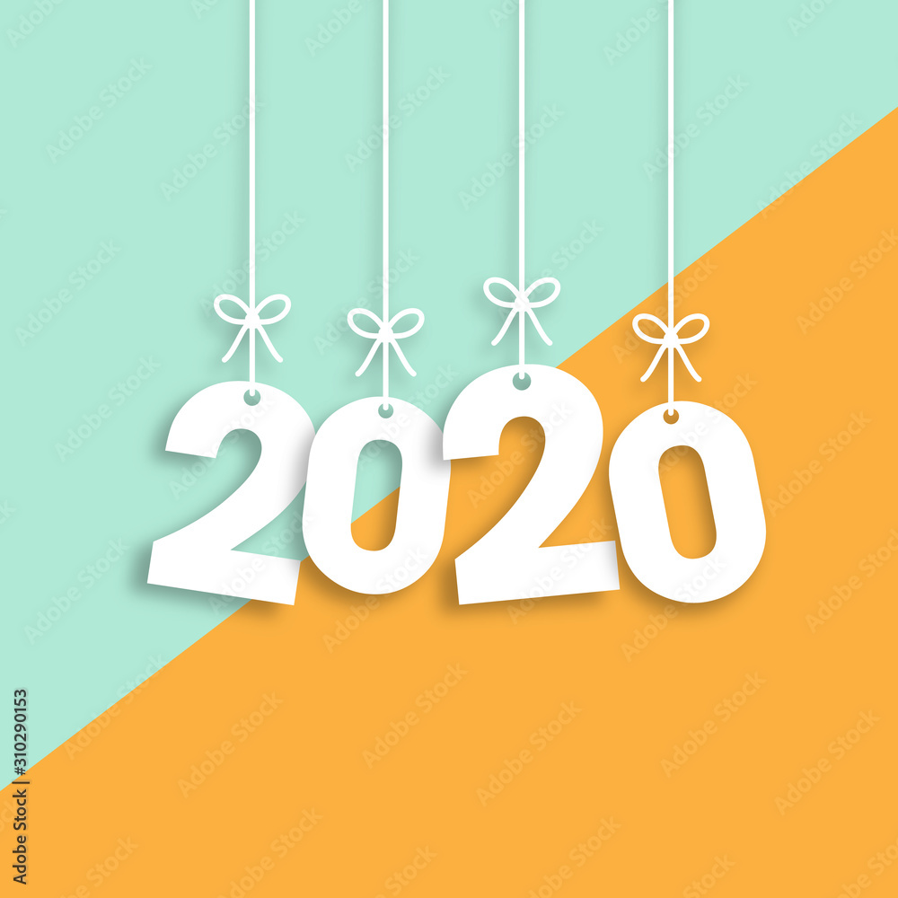Happy New Year Vector Backgorund