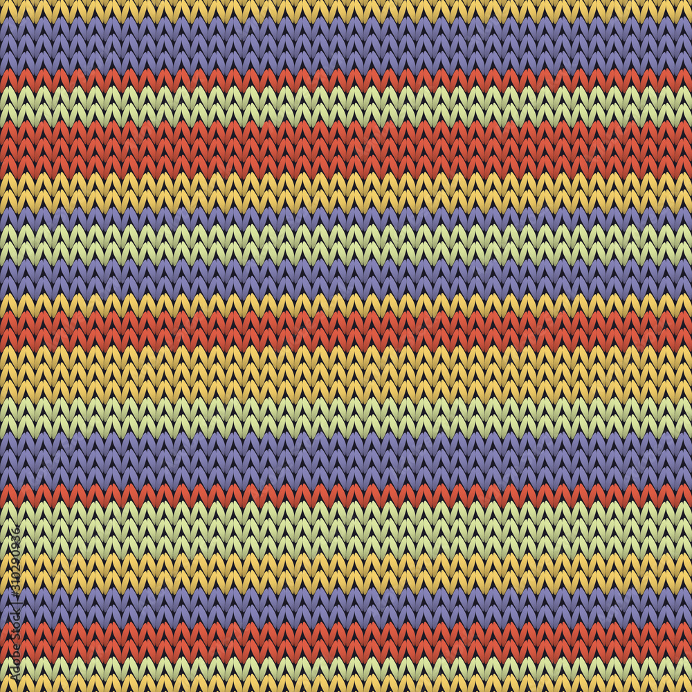 Fairisle horizontal stripes knitting texture Fairisle horizontal stripes knitting texture