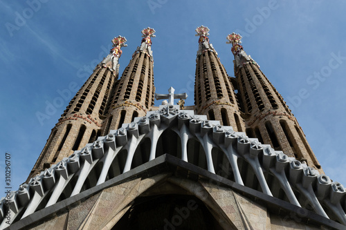 Sagrada Familia w Barcelonie, Hiszpania