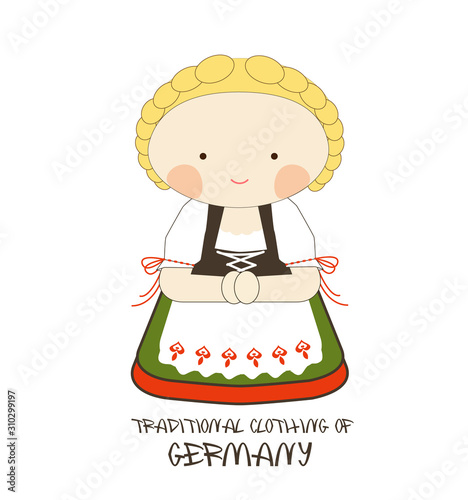 Traditional Clothing of Germany, Dirndl