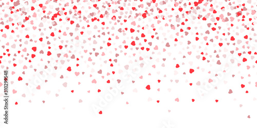 Heart valentines pattern background, Vector eps10