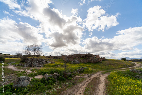 Landscape of the Montes de Toledo.