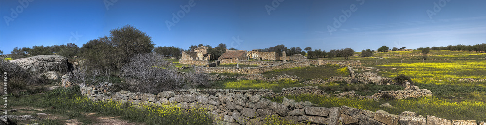 Landscape of the Montes de Toledo. Landscape of the Montes de Toledo.