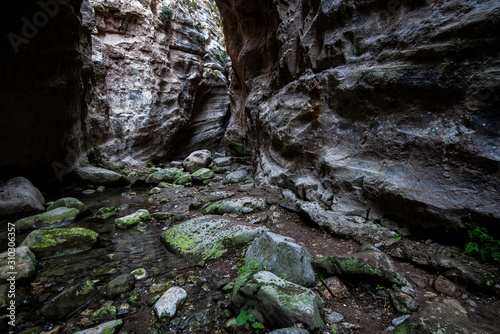 The famous and picturesque Avakas gorge at Akamas peninsula , Paphos district in Cyprus © Michalis Palis