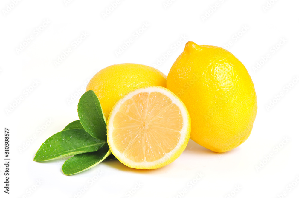 Lemon isolated on white background Lemon isolated on white background