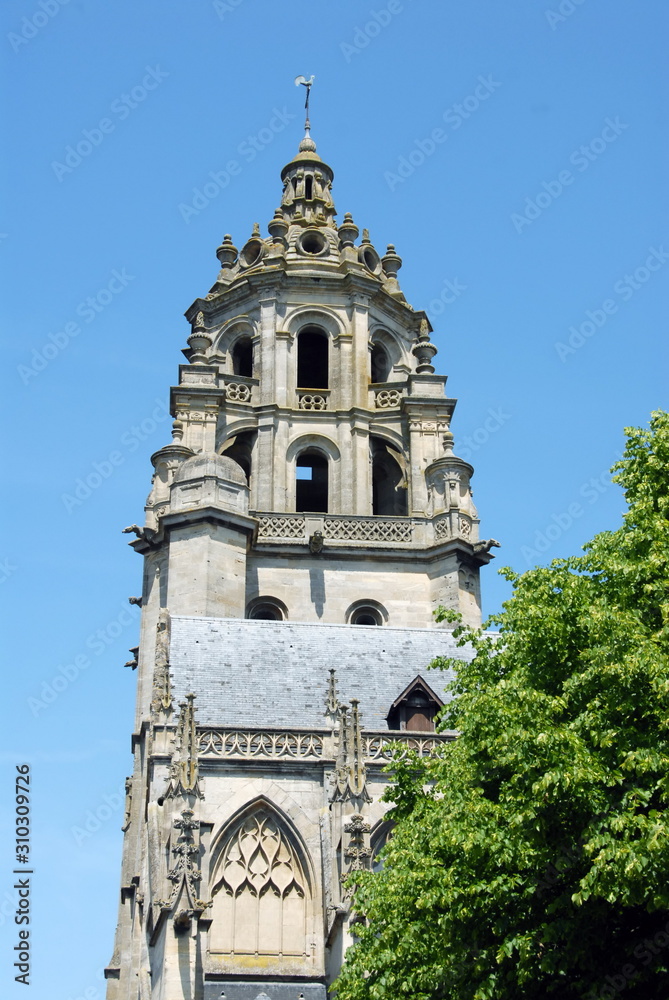Ville d'Argentan, église Saint-Germain, département de l'Orne, France