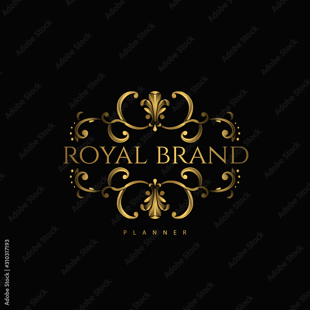 Logo Premium Luxury with Ornament