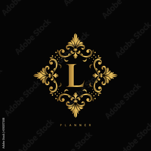 Logo Premium Luxury with Ornament