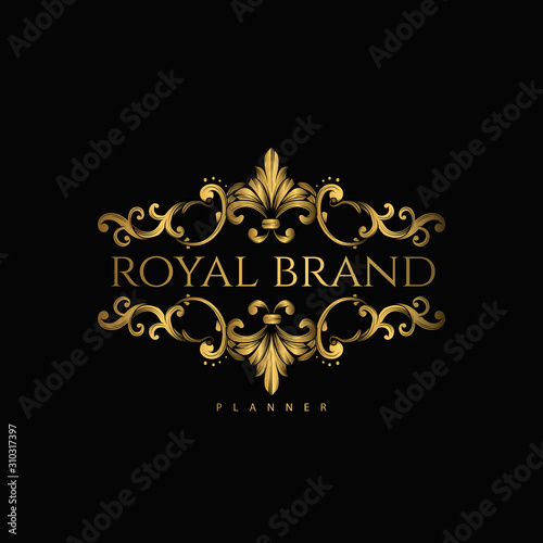 Logo Premium Luxury with Ornament