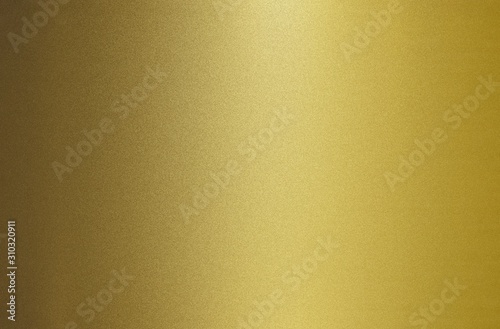 metallic rough and noise foil texture polished glossy abstract background with copy space, metal gradient template for gold border, frame, ribbon design